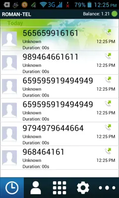 ROMAN-TEL android App screenshot 2